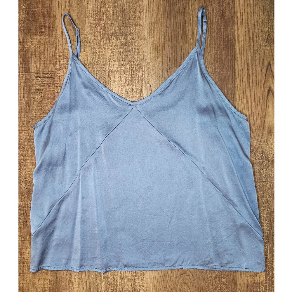 LilySilk V Neckline 100% Mulberry Silk Spaghetti Straps Cami Camisole S US 4-6 - Picture 2 of 7